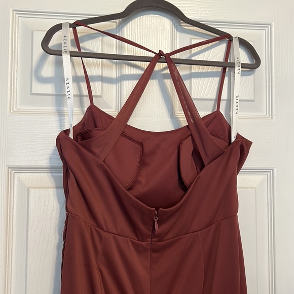 Mauve Azazie Bridesmaid Dress - Picture 5 of 7